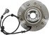 WE61127 by NTN - Wheel Bearing and Hub Assembly - Steel, Natural, with Wheel Studs