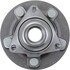 WE61566 by NTN - Wheel Bearing and Hub Assembly - Steel, Natural, with Wheel Studs