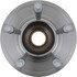 WE61791 by NTN - Wheel Bearing and Hub Assembly - Steel, Natural, with Wheel Studs