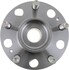WE61820 by NTN - Wheel Bearing and Hub Assembly - Steel, Natural, with Wheel Studs