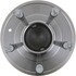 WE61835 by NTN - Wheel Bearing and Hub Assembly - Steel, Natural, with Wheel Studs
