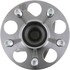 WE61836 by NTN - Wheel Bearing and Hub Assembly - Steel, Natural, with Wheel Studs