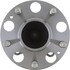 WE61863 by NTN - Wheel Bearing and Hub Assembly - Steel, Natural, with Wheel Studs