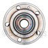 WE60679 by NTN - Wheel Bearing and Hub Assembly - Steel, Natural, without Wheel Studs