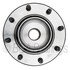 WE60710 by NTN - Wheel Bearing and Hub Assembly - Steel, Natural, with Wheel Studs