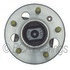 WE60712 by NTN - Wheel Bearing and Hub Assembly - Steel, Natural, with Wheel Studs