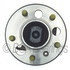 WE60699 by NTN - Wheel Bearing and Hub Assembly - Steel, Natural, with Wheel Studs