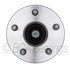 WE60734 by NTN - Wheel Bearing and Hub Assembly - Steel, Natural, with Wheel Studs