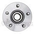 WE60745 by NTN - Wheel Bearing and Hub Assembly - Steel, Natural, with Wheel Studs