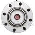 WE60751 by NTN - Wheel Bearing and Hub Assembly - Steel, Natural, with Wheel Studs