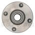 WE60776 by NTN - Wheel Bearing and Hub Assembly - Steel, Natural, with Wheel Studs