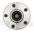 WE60792 by NTN - Wheel Bearing and Hub Assembly - Steel, Natural, with Wheel Studs