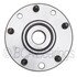 WE60833 by NTN - Wheel Bearing and Hub Assembly - Steel, Natural, with Wheel Studs