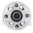 WE60890 by NTN - Wheel Bearing and Hub Assembly - Steel, Natural, with Wheel Studs