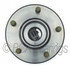 WE60894 by NTN - Wheel Bearing and Hub Assembly - Steel, Natural, with Wheel Studs