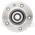 WE60911 by NTN - Wheel Bearing and Hub Assembly - Steel, Natural, without Wheel Studs