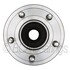 WE60903 by NTN - Wheel Bearing and Hub Assembly - Steel, Natural, with Wheel Studs