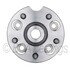 WE60979 by NTN - Wheel Bearing and Hub Assembly - Steel, Natural, with Wheel Studs