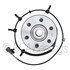 WE61007 by NTN - Wheel Bearing and Hub Assembly - Steel, Natural, with Wheel Studs