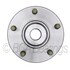 WE61017 by NTN - Wheel Bearing and Hub Assembly - Steel, Natural, with Wheel Studs