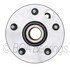 WE61081 by NTN - Wheel Bearing and Hub Assembly - Steel, Natural, with Wheel Studs