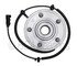 WE61125 by NTN - Wheel Bearing and Hub Assembly - Steel, Natural, with Wheel Studs