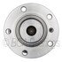 WE61130 by NTN - Wheel Bearing and Hub Assembly - Steel, Natural, without Wheel Studs