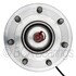 WE61178 by NTN - Wheel Bearing and Hub Assembly - Steel, Natural, with Wheel Studs