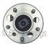 WE61179 by NTN - Wheel Bearing and Hub Assembly - Steel, Natural, with Wheel Studs