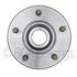 WE61216 by NTN - Wheel Bearing and Hub Assembly - Steel, Natural, with Wheel Studs