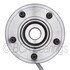 WE61221 by NTN - Wheel Bearing and Hub Assembly - Steel, Natural, with Wheel Studs