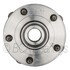 WE61264 by NTN - Wheel Bearing and Hub Assembly - Steel, Natural, with Wheel Studs