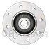 WE61267 by NTN - Wheel Bearing and Hub Assembly - Steel, Natural, with Wheel Studs