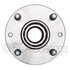 WE61269 by NTN - Wheel Bearing and Hub Assembly - Steel, Natural, with Wheel Studs