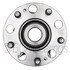 WE61259 by NTN - Wheel Bearing and Hub Assembly - Steel, Natural, with Wheel Studs