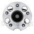 WE61305 by NTN - Wheel Bearing and Hub Assembly - Steel, Natural, with Wheel Studs