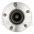 WE61332 by NTN - Wheel Bearing and Hub Assembly - Steel, Natural, with Wheel Studs
