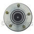 WE61335 by NTN - Wheel Bearing and Hub Assembly - Steel, Natural, with Wheel Studs