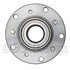 WE61338 by NTN - Wheel Bearing and Hub Assembly - Steel, Natural, without Wheel Studs