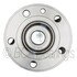 WE61437 by NTN - Wheel Bearing and Hub Assembly - Steel, Natural, without Wheel Studs