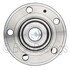 WE61438 by NTN - Wheel Bearing and Hub Assembly - Steel, Natural, without Wheel Studs
