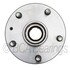 WE61465 by NTN - Wheel Bearing and Hub Assembly - Steel, Natural, with Wheel Studs