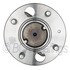 WE61471 by NTN - Wheel Bearing and Hub Assembly - Steel, Natural, with Wheel Studs