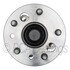 WE61475 by NTN - Wheel Bearing and Hub Assembly - Steel, Natural, with Wheel Studs