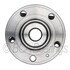 WE61479 by NTN - Wheel Bearing and Hub Assembly - Steel, Natural, without Wheel Studs