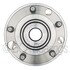 WE61490 by NTN - Wheel Bearing and Hub Assembly - Steel, Natural, with Wheel Studs