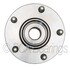 WE61518 by NTN - Wheel Bearing and Hub Assembly - Steel, Natural, with Wheel Studs