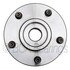 WE61510 by NTN - Wheel Bearing and Hub Assembly - Steel, Natural, with Wheel Studs