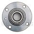 WE61512 by NTN - Wheel Bearing and Hub Assembly - Steel, Natural, without Wheel Studs