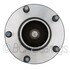 WE61531 by NTN - Wheel Bearing and Hub Assembly - Steel, Natural, with Wheel Studs